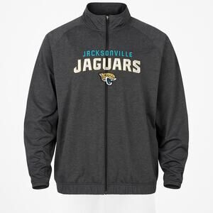 Jacksonville Jaguars NFL Windbreaker Rain Jacket Men 2XL Embroidered